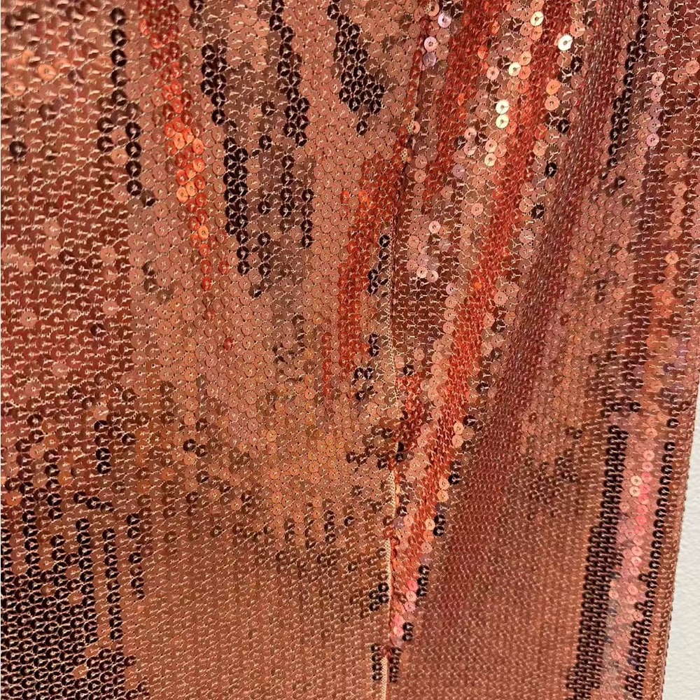 Alex Perry Rose Gold Backless Sequin Dress - Picture 13 of 13